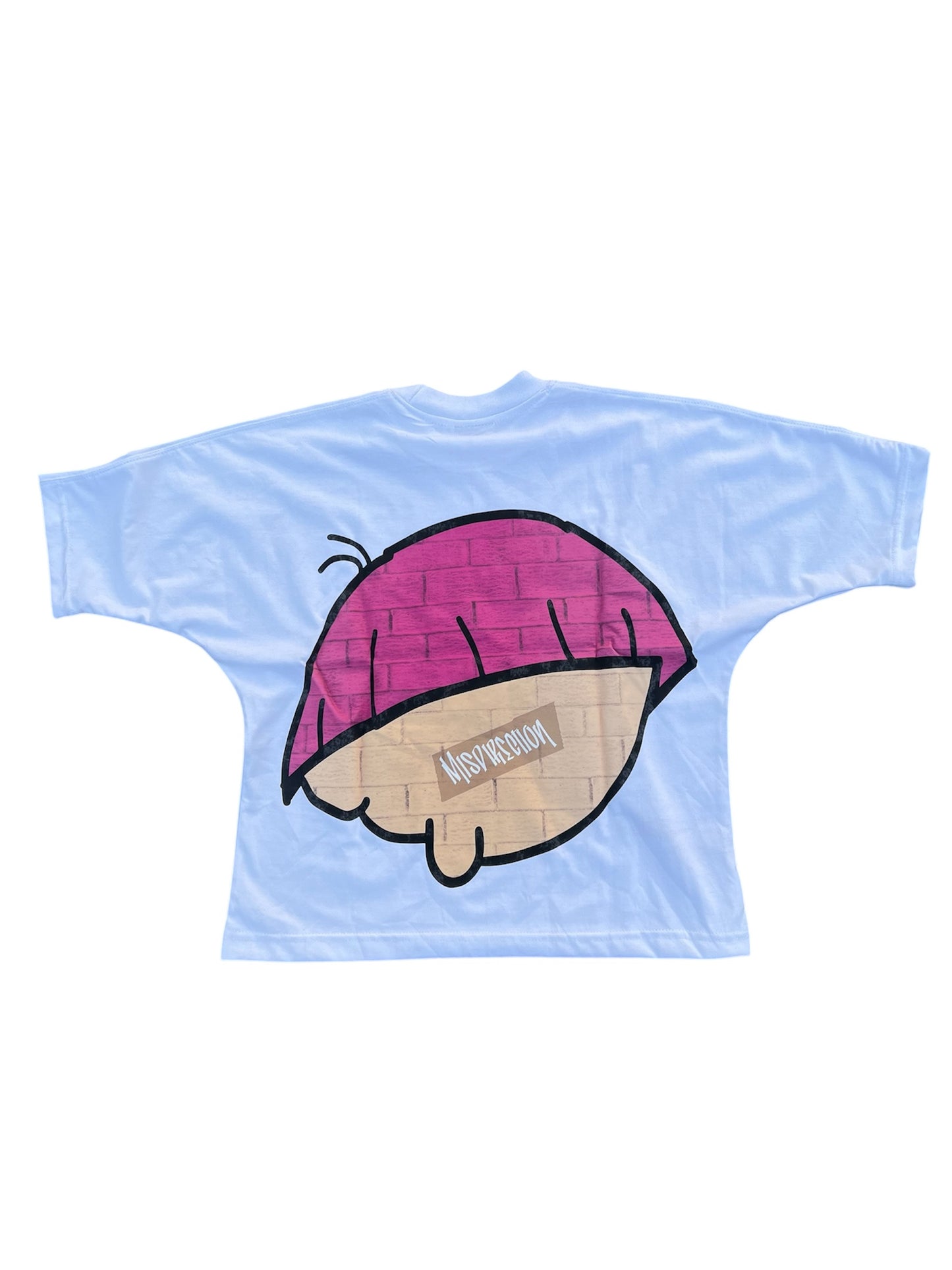 "BORED" WALLY TEE - Pink