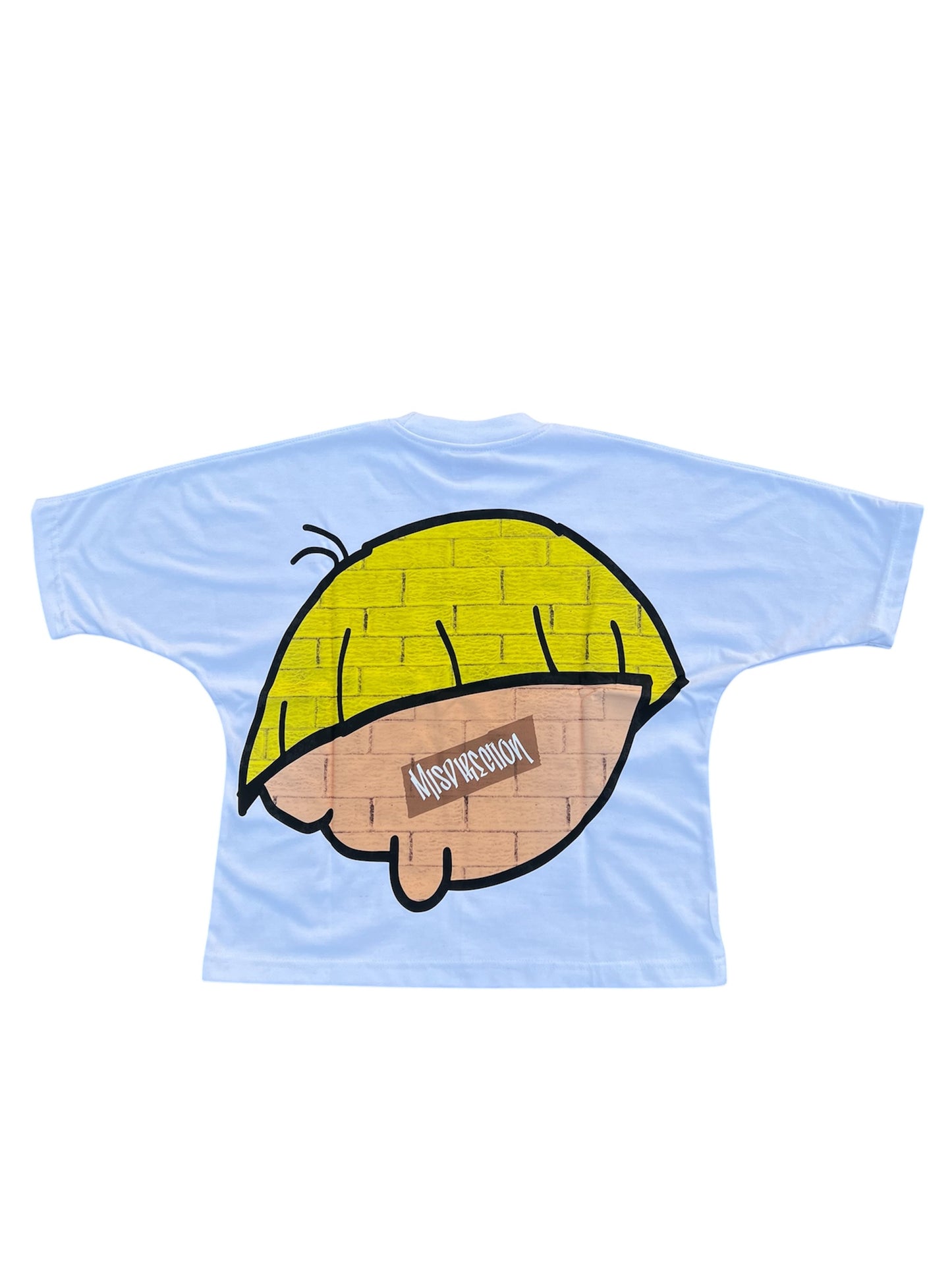 "BORED" WALLY TEE - Yellow