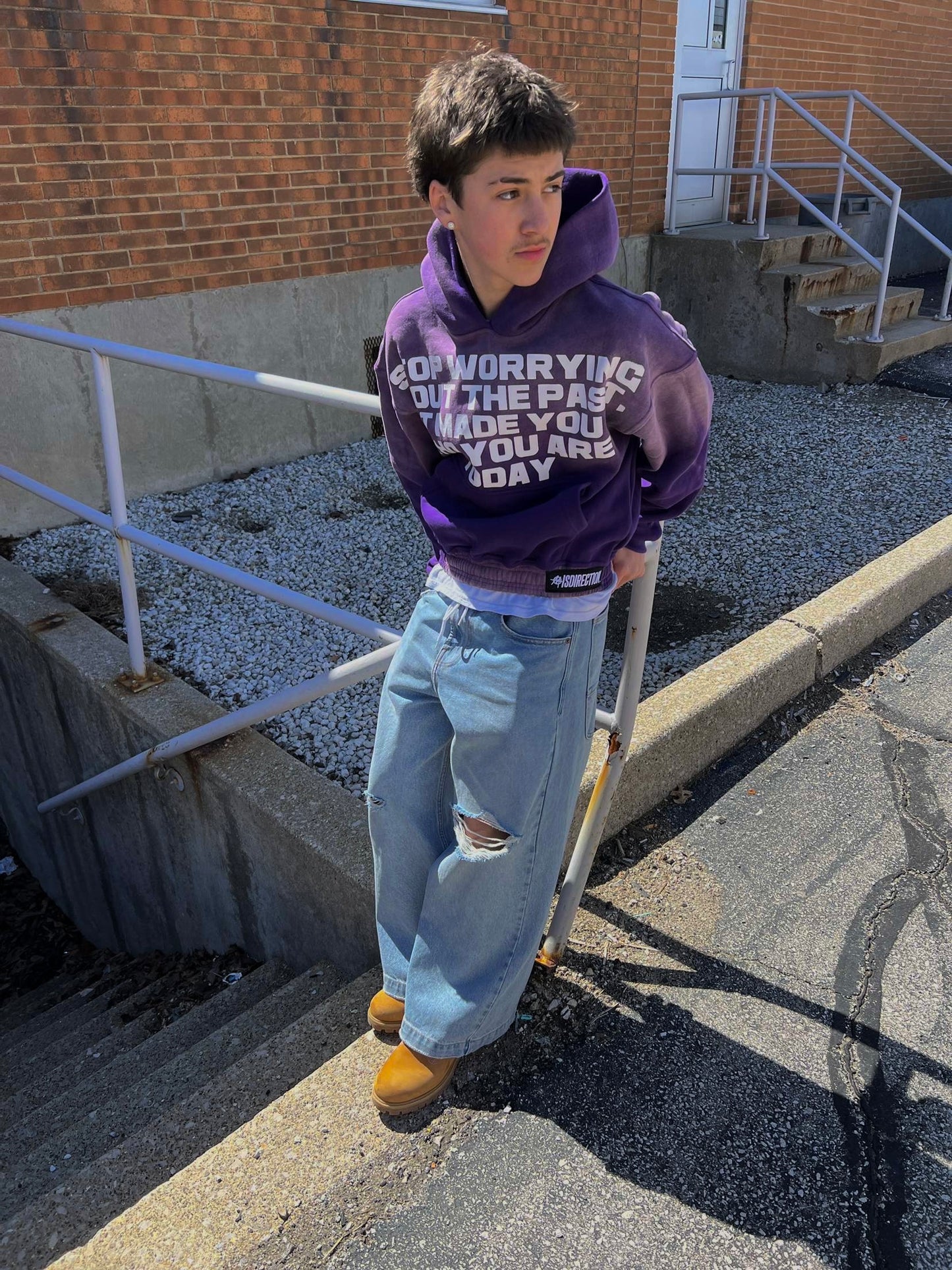 "Make You Or Break You" ~ Purple Hoodie