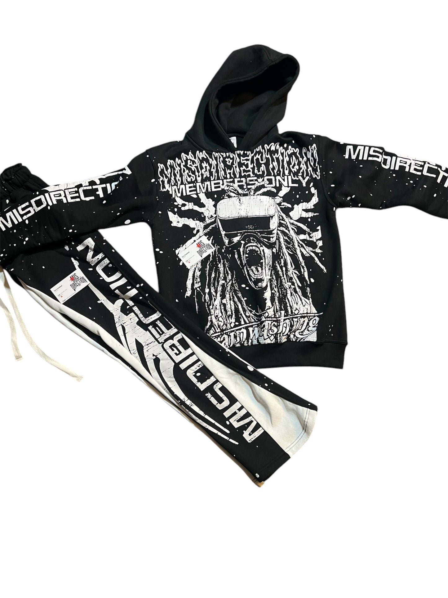 Members Only Flare Set - Black