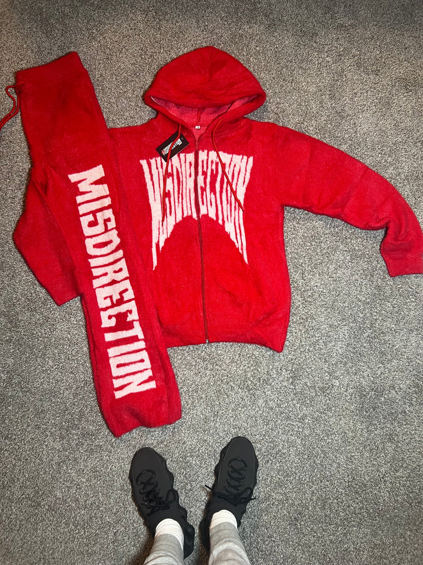 "Self Love Is the Best Love" Flare Set - Red