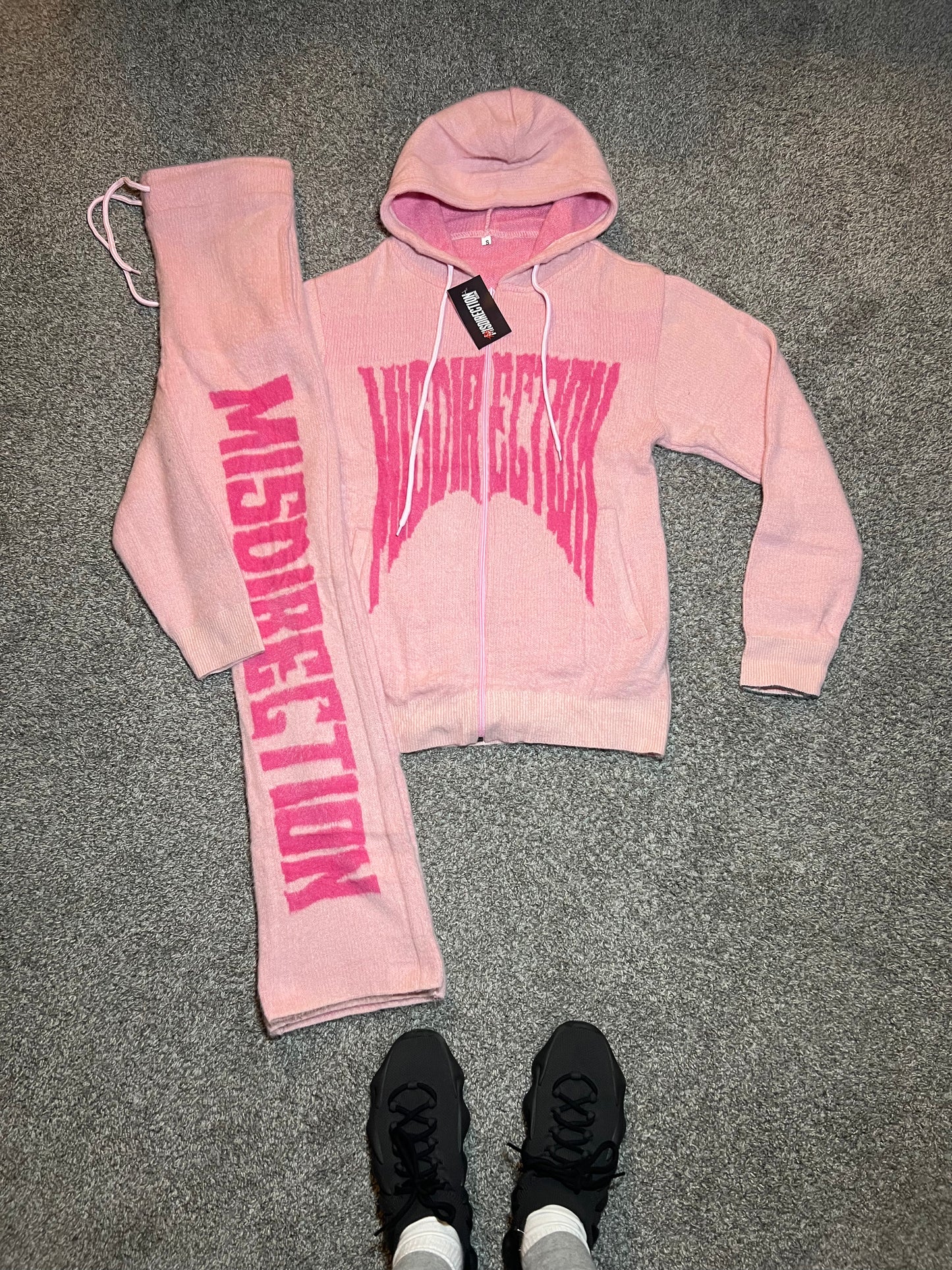 "Self Love Is The Best Love" Flare Set - Pink
